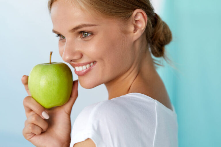 Beautiful Happy Smiling Woman With Perfect Smile
